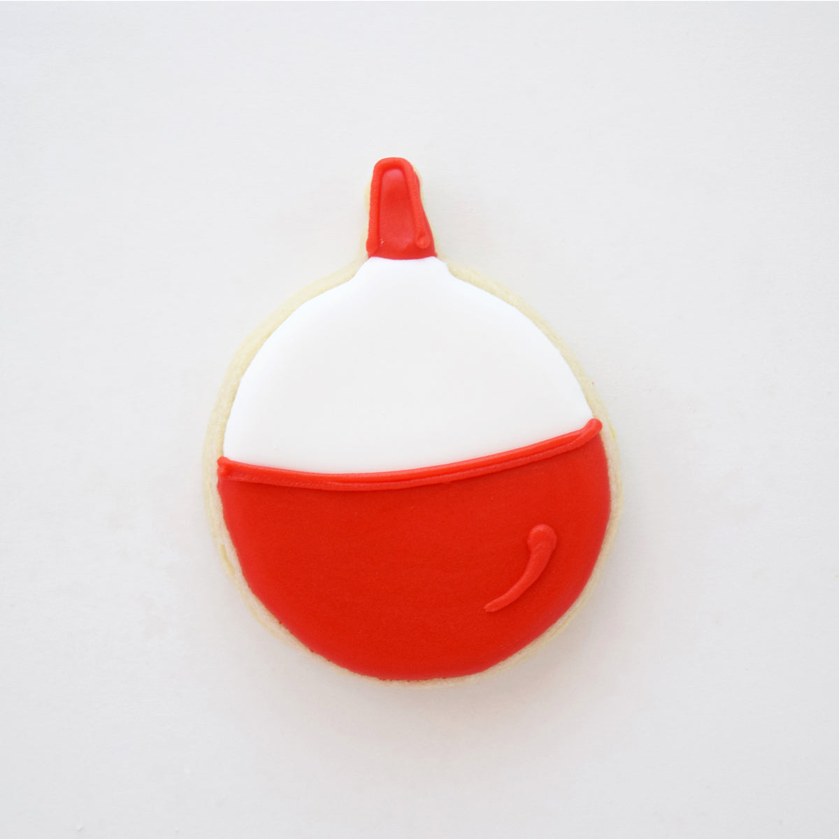 Fishing Bobber Decorated Sugar Cookie – Southern Home Bakery